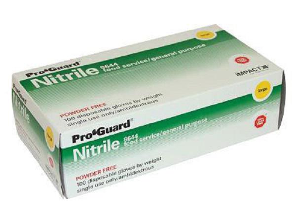 Disposable Nitrile gloves - Large<br>(box of 100 sets)