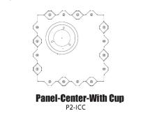 Tour Links panel interior&amp;lt;br&amp;gt;center with cup hole