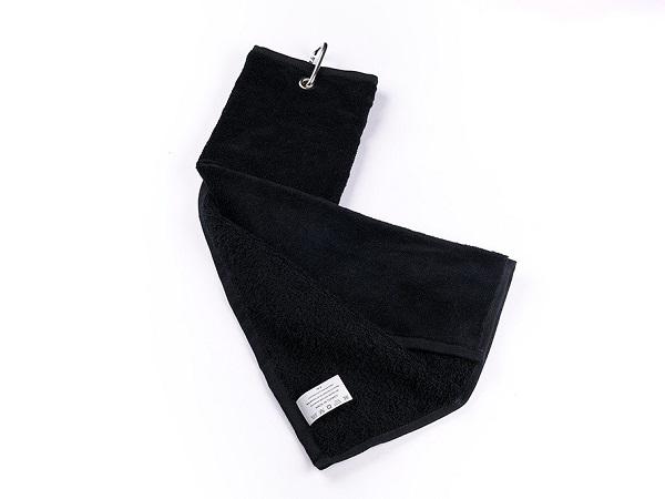 Velour cotton towel - Black<br>set of 10 pieces